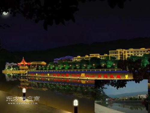 甘肅景觀亮化工程 臨沂口碑好的景觀亮化公司是哪家圖片